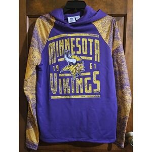 Minnesota Vikings NFL Team‎ Apparel Purple Pullover - Small